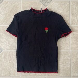 Rose Crop Top
